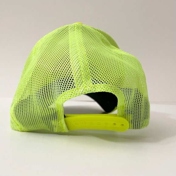 Bass Pro Shops Adjustable SnapBack Mesh Fishing Hat Cap Neon - Picture 5 of 16